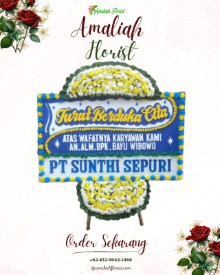 Papan Bunga Duka di Candirejo